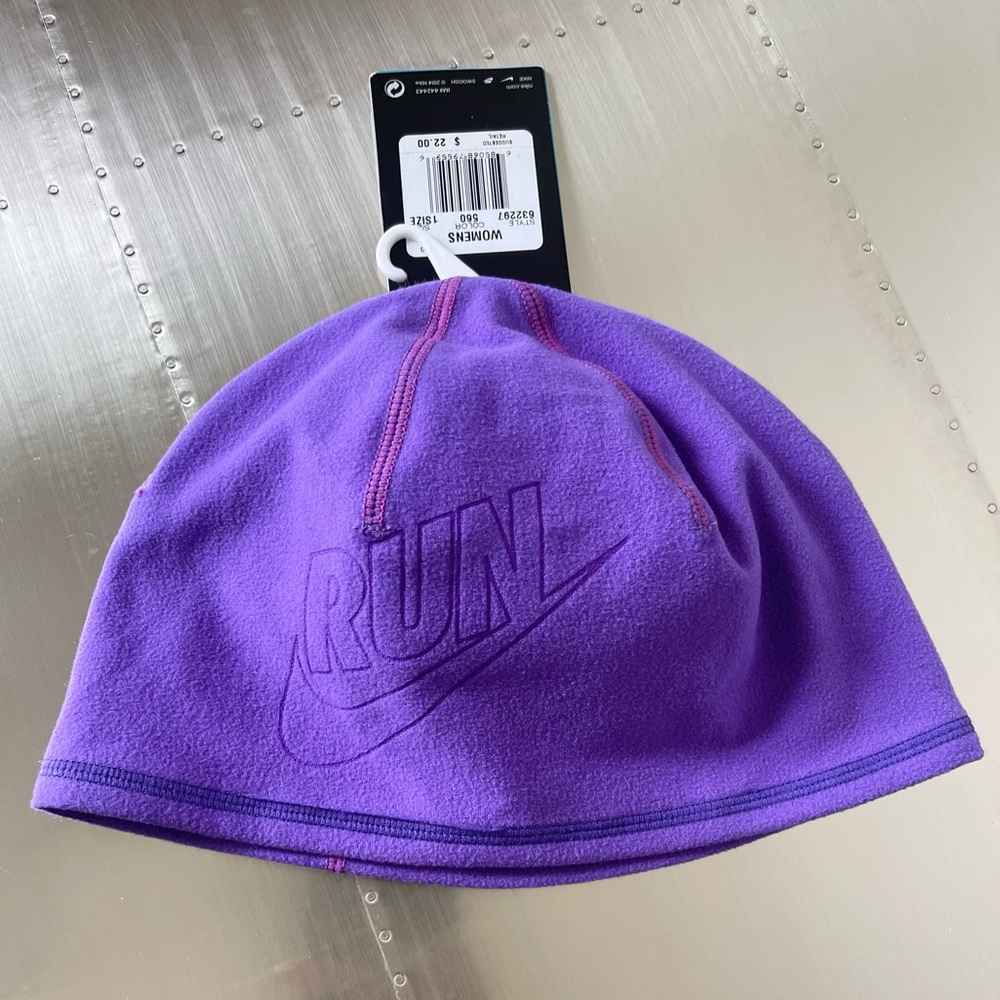Women’s Nike Beanie Cap Purple OS NWT